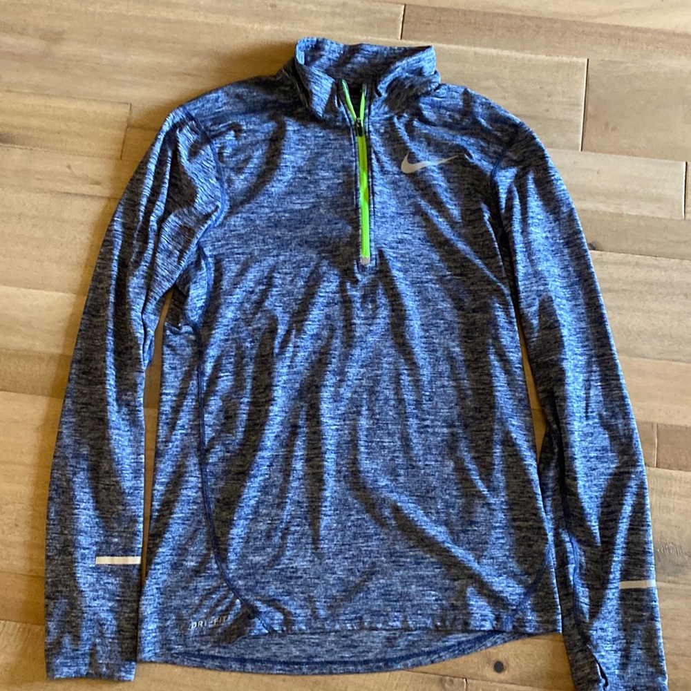 Nike size small running half-zip pullover